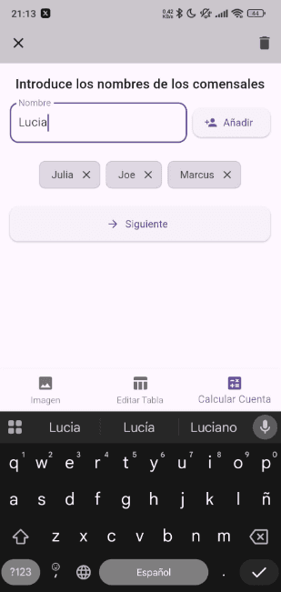 Asignar a Personas